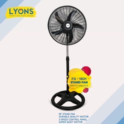 Lyons Stand Fan FS-1801