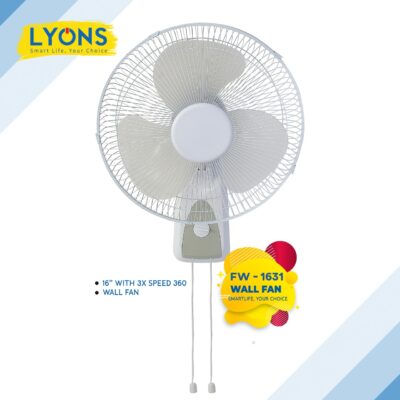 Lyons Wall Fan FW-1631