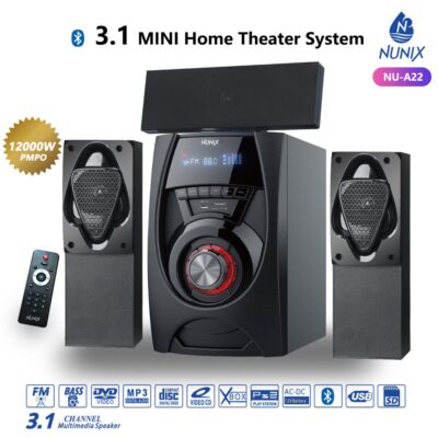 Nunix 3.1 Mini Home Theater System