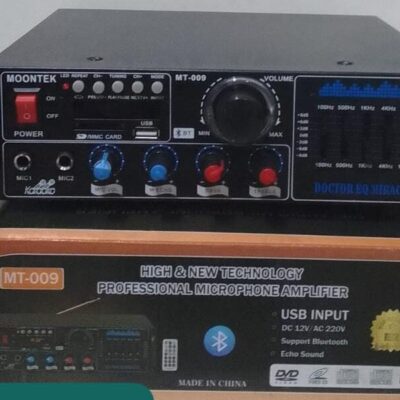 Moontek 009 2Mic Input BlueTooth Stereo Audio Amplifier