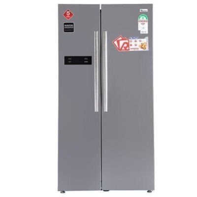 Ramtons RF/265 – 527L Side By Side LED Fridge – (Silver)